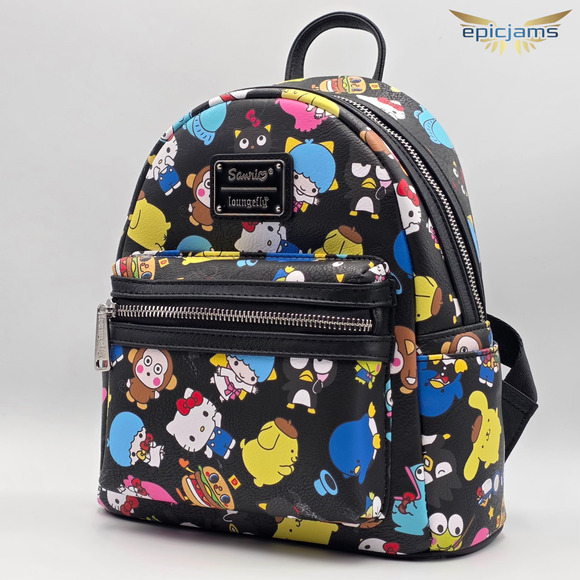 Loungefly Sanrio Hello Kitty All Over Print Mini Backpack main image 5